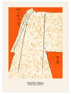 Bijutsu Sekai Japanese Robe Illustration - Art Print