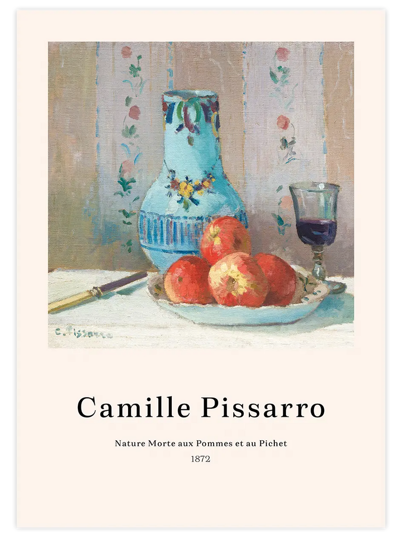 Pissarro Still Life - Art Print Ünlü Ressamlar Poster