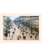 Camille Pissarro The Boulevard - Art Print