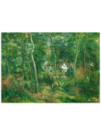 Pissarro Edge of the Woods - Art Print