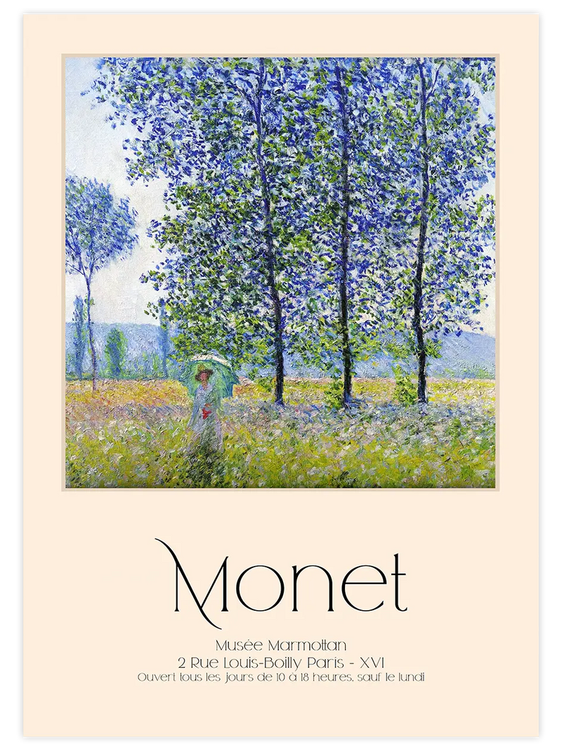 Claude Monet Afiş N3 - Art Print Ünlü Ressamlar Poster