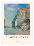 Claude Monet The Cliffs At Étretat - Art Print