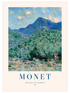 Monet Valle Buona Near Bordighera - Art Print
