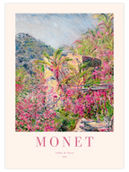 Monet The Valley of Sasso - Art Print