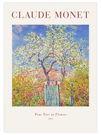 Monet Pear Tree in Flower - Art Print