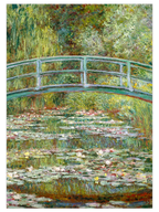 Claude Monet The Waterlily Pond - Art Print