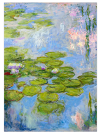 Claude Monet Water Lilies - Art Print