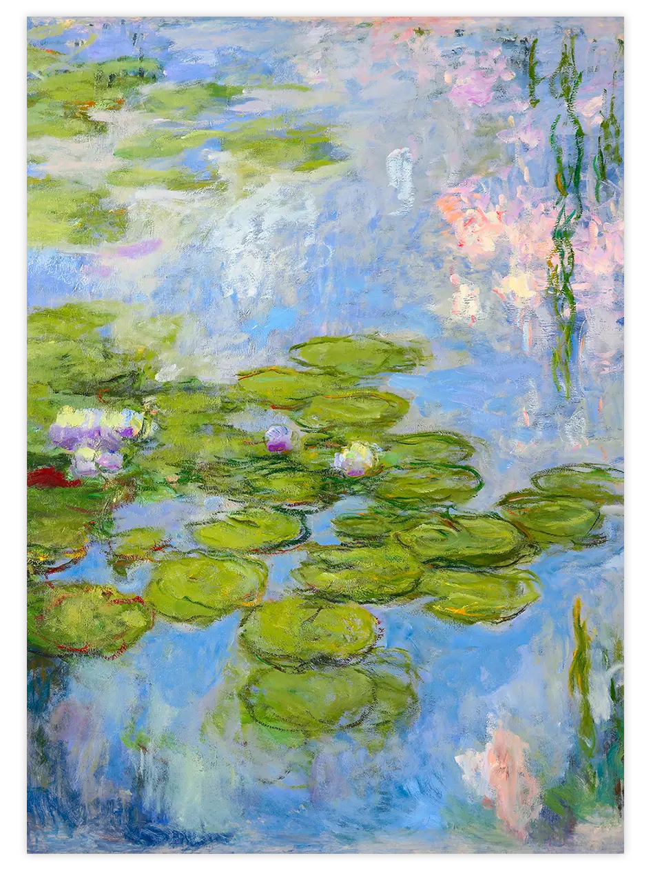 Claude Monet Water Lilies - Art Print Ünlü Ressamlar Poster