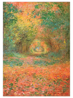 Claude Monet The Forest of Saint-Germain - Art Print