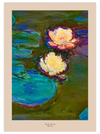 Monet Nilüferler - Art Print