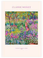 Monet The Artist’s Garden at Giverny - Art Print