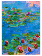 Monet Water Lilies - Art Print