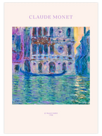 Monet Le Palais Dario - Art Print