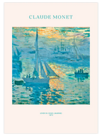 Monet Sunrise (Marine) - Art Print