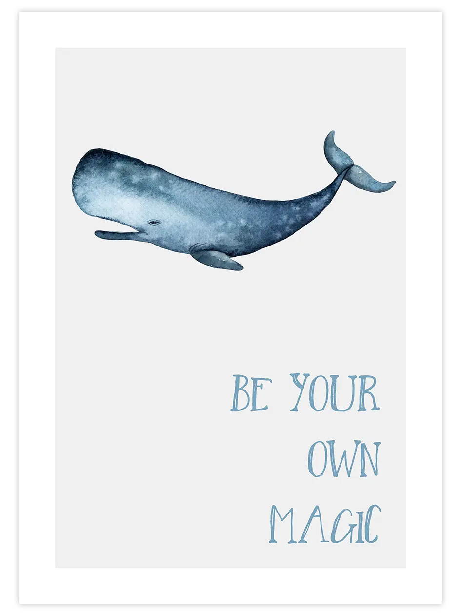 La Petite Balina N2 - Art Print