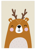 Geyik Resmi - Art Print