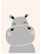 Su Aygırı Resmi - Art Print