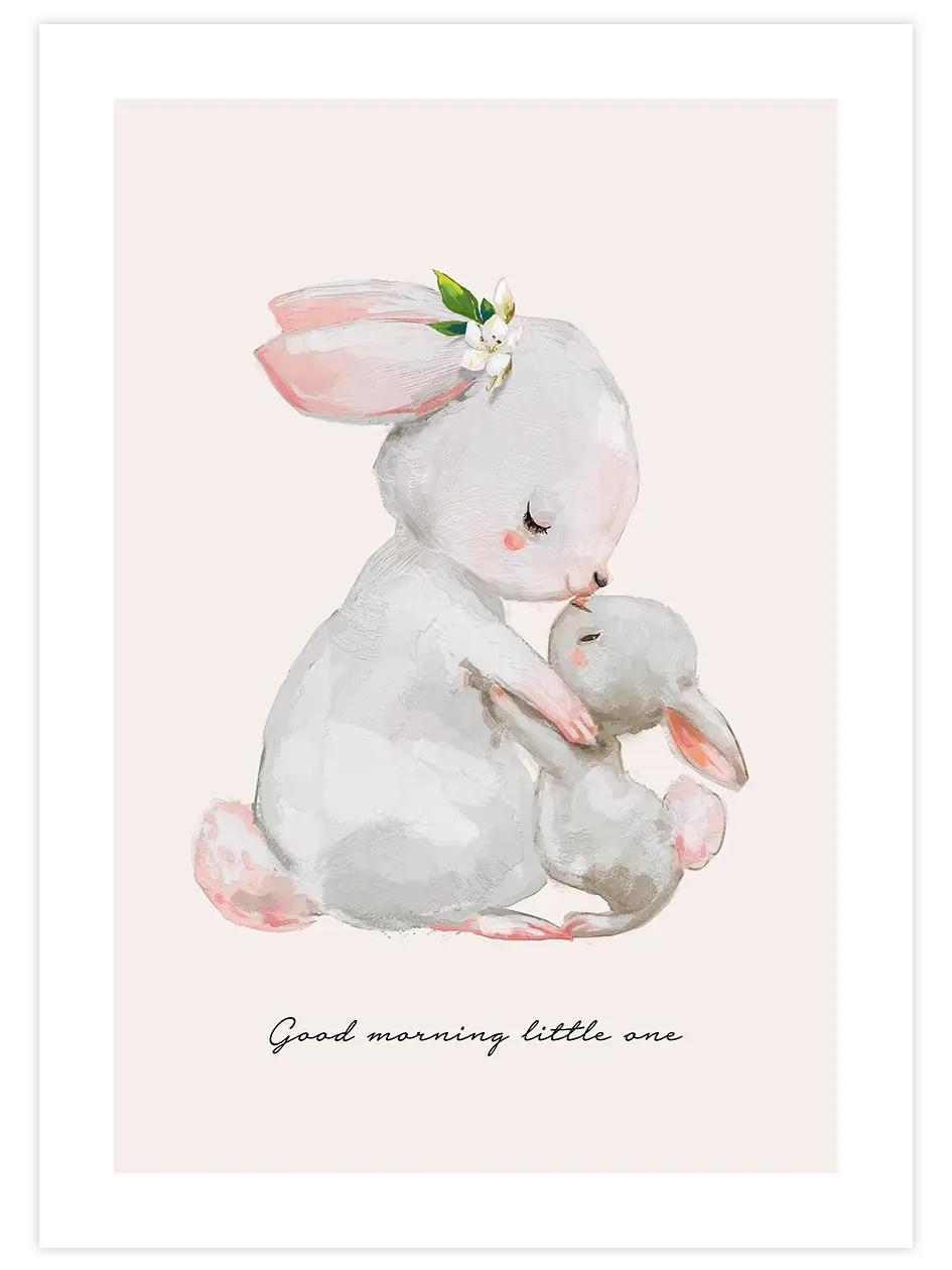 Good Morning - Art Print Çocuk Odası Poster