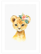 Sevimli Aslan - Art Print