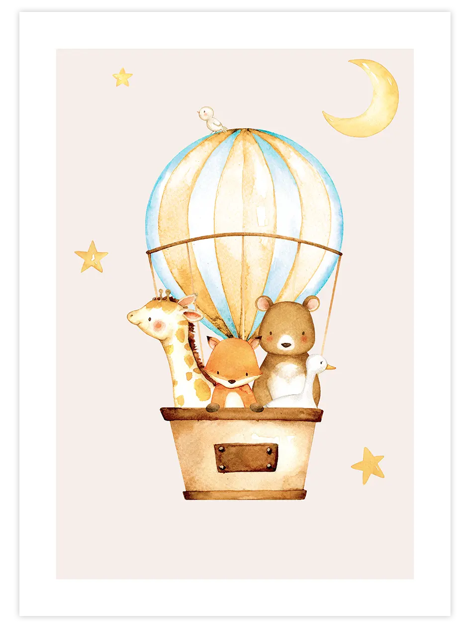 Bulutlarda - Art Print