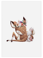 Şirin Bambi - Art Print