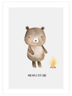 Mon Ami Ours - Art Print