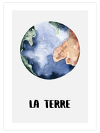 La Terre - Art Print