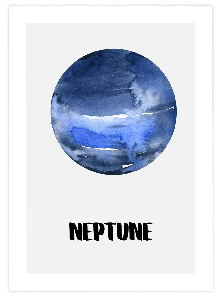 Neptune - Art Print Çocuk Odası Poster