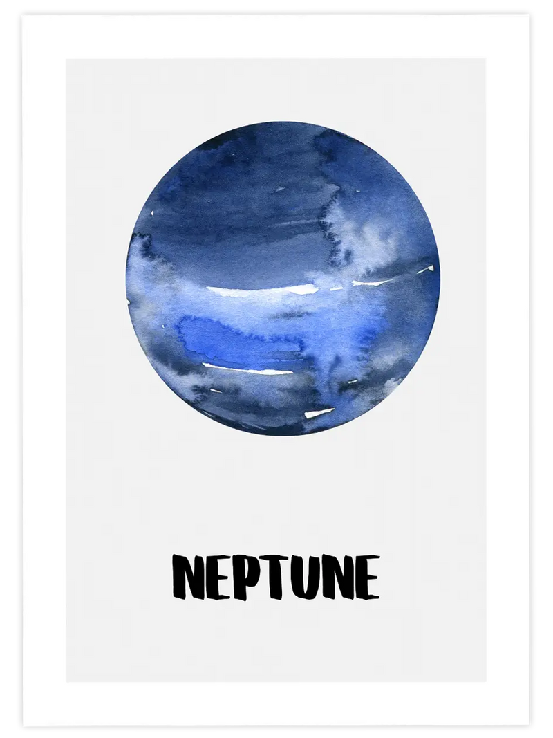 Neptune - Art Print Çocuk Odası Poster