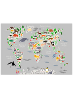 Hayvanlar Alemi - Art Print