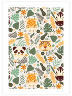 Ormandaki Hayvanlar - Art Print