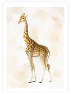 Zürafa N1 - Art Print