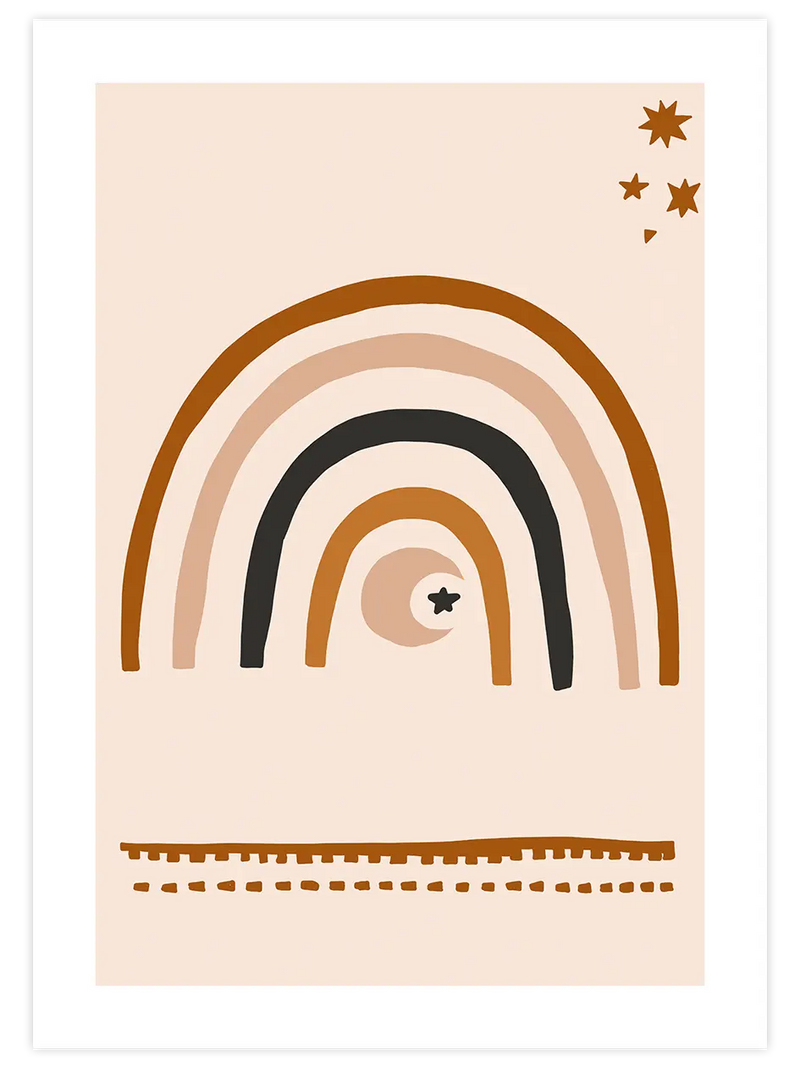 Gökkuşağı - Art Print Çocuk Odası Poster