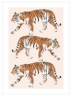 Kaplanlar - Art Print