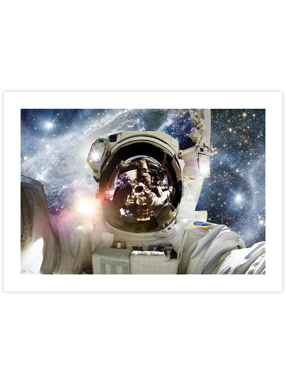 Uzay Yolculuğu - Art Print Ürün ana görseli