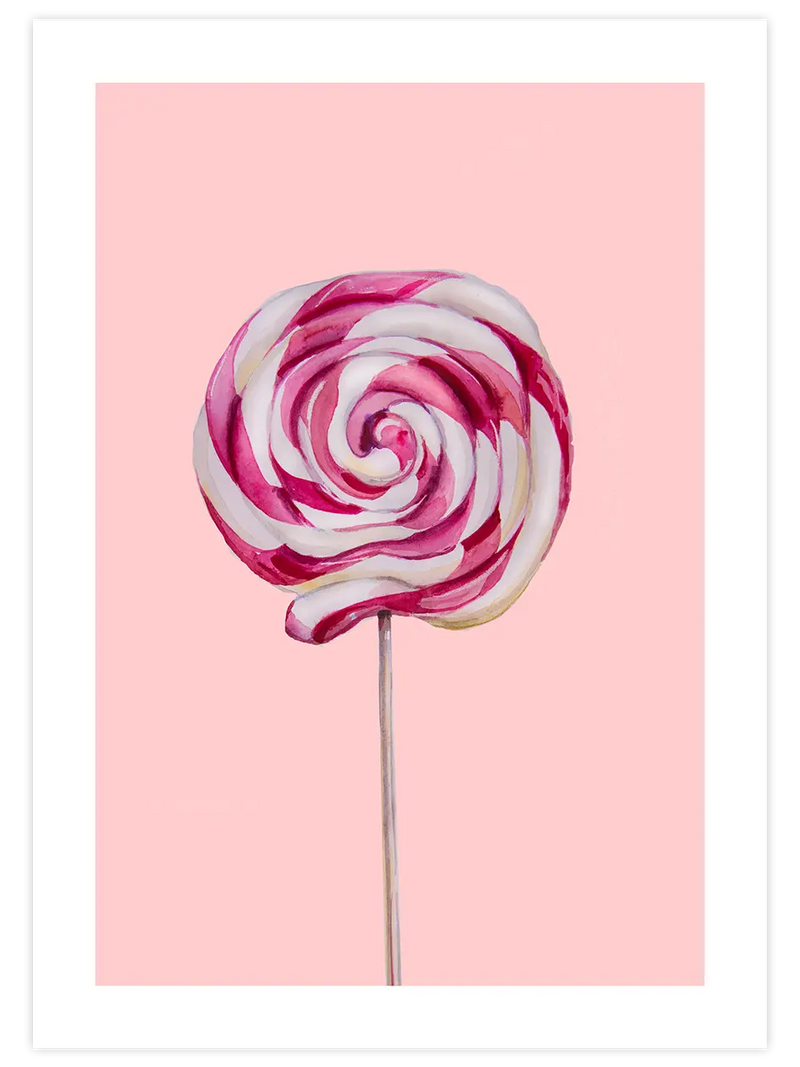 Sweet Like A Lollipop - Art Print Çocuk Odası Poster