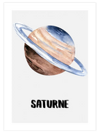 Saturne - Art Print