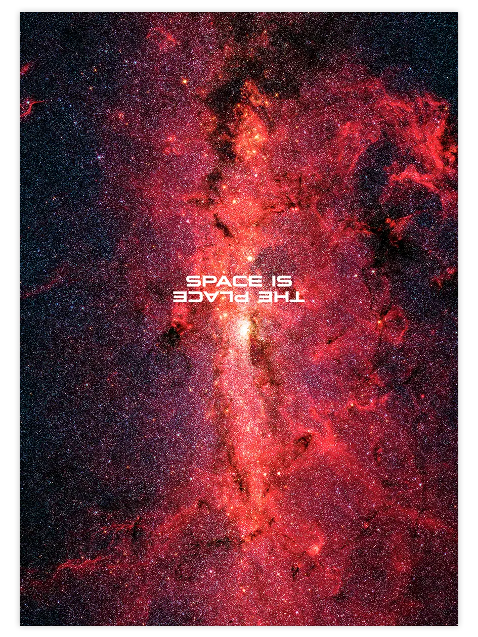 The Space - Art Print Çocuk Odası Poster