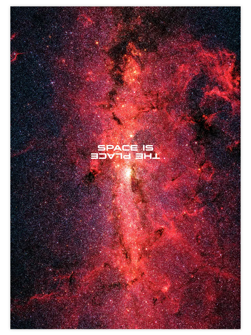 The Space - Art Print Çocuk Odası Poster