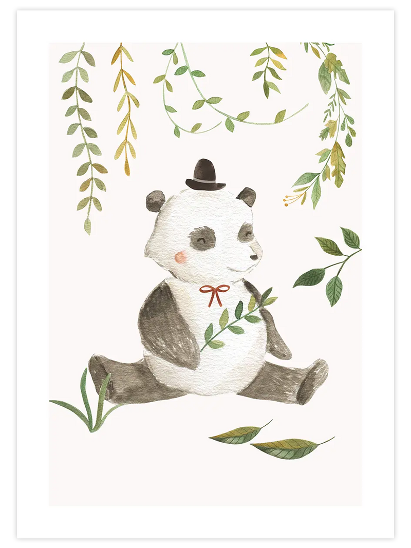 Panda - Art Print Çocuk Odası Poster