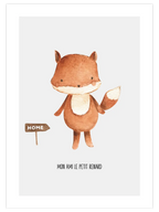 Mon Ami Renard - Art Print