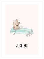 Just Go - Art Print