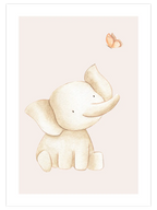 Şirin Fil - Art Print