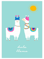 Lama Glama N3 - Art Print