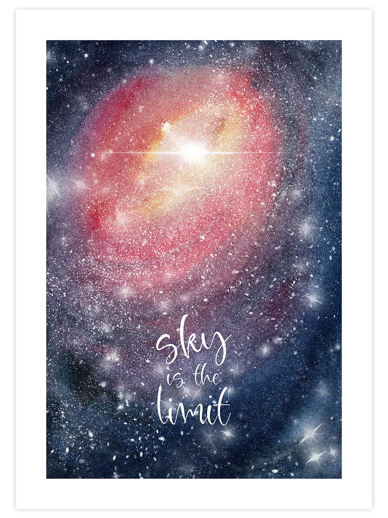 Your Limit - Art Print Çocuk Odası Poster