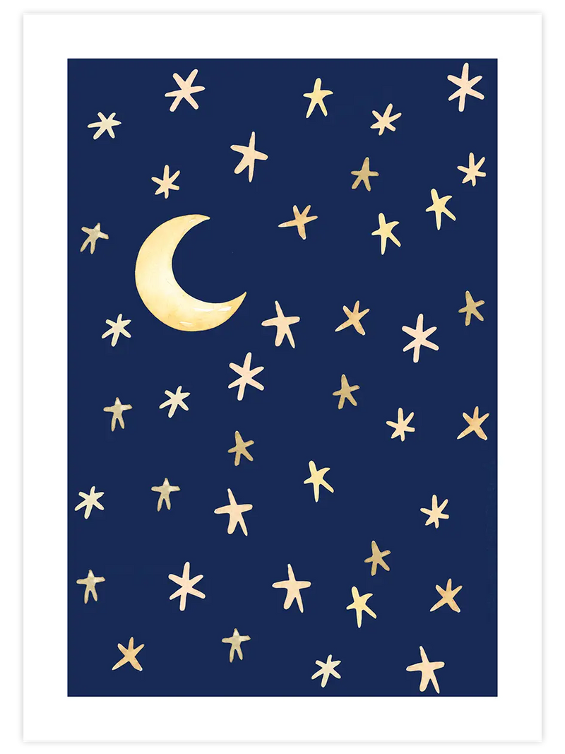 Yıldızlar - Art Print Çocuk Odası Poster