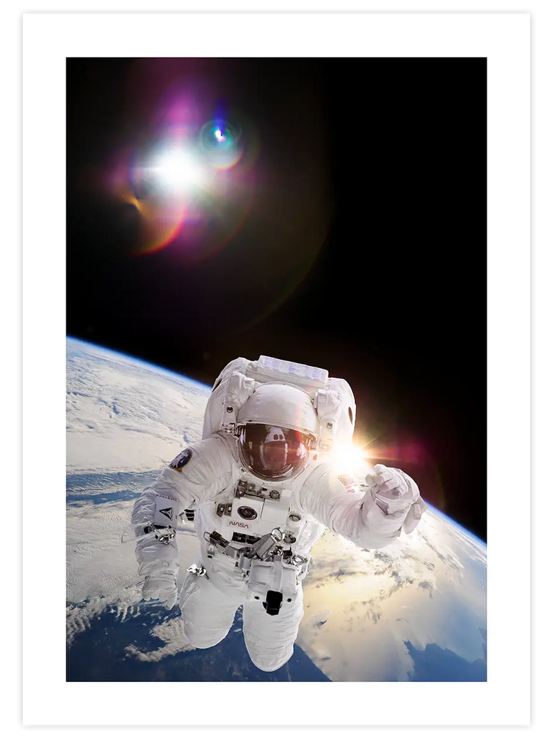 Uzay Yolculuğu N1 - Art Print Fotoğraflar Poster