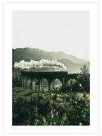 Buharlı Lokomotif - Art Print