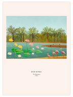 Henri Rousseau Les Flamants - Art Print