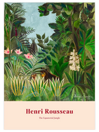 Henri Rousseau The Equatorial Jungle - Art Print
